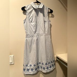 Brooks Brothers Embroidered Dress